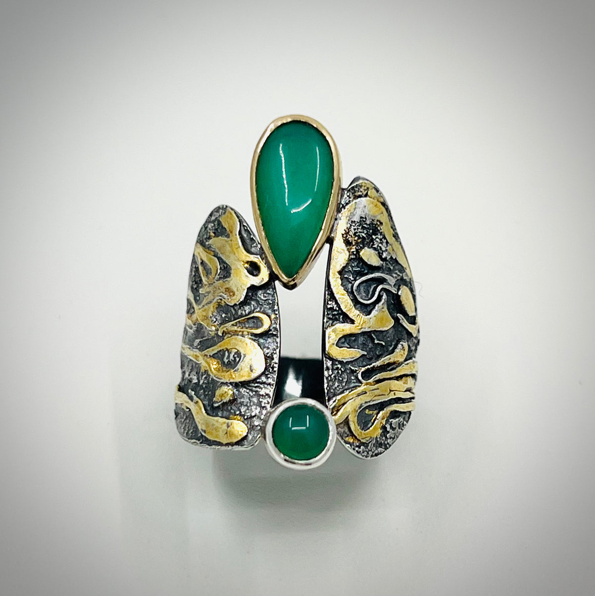 Pele Chrysoprase Ring