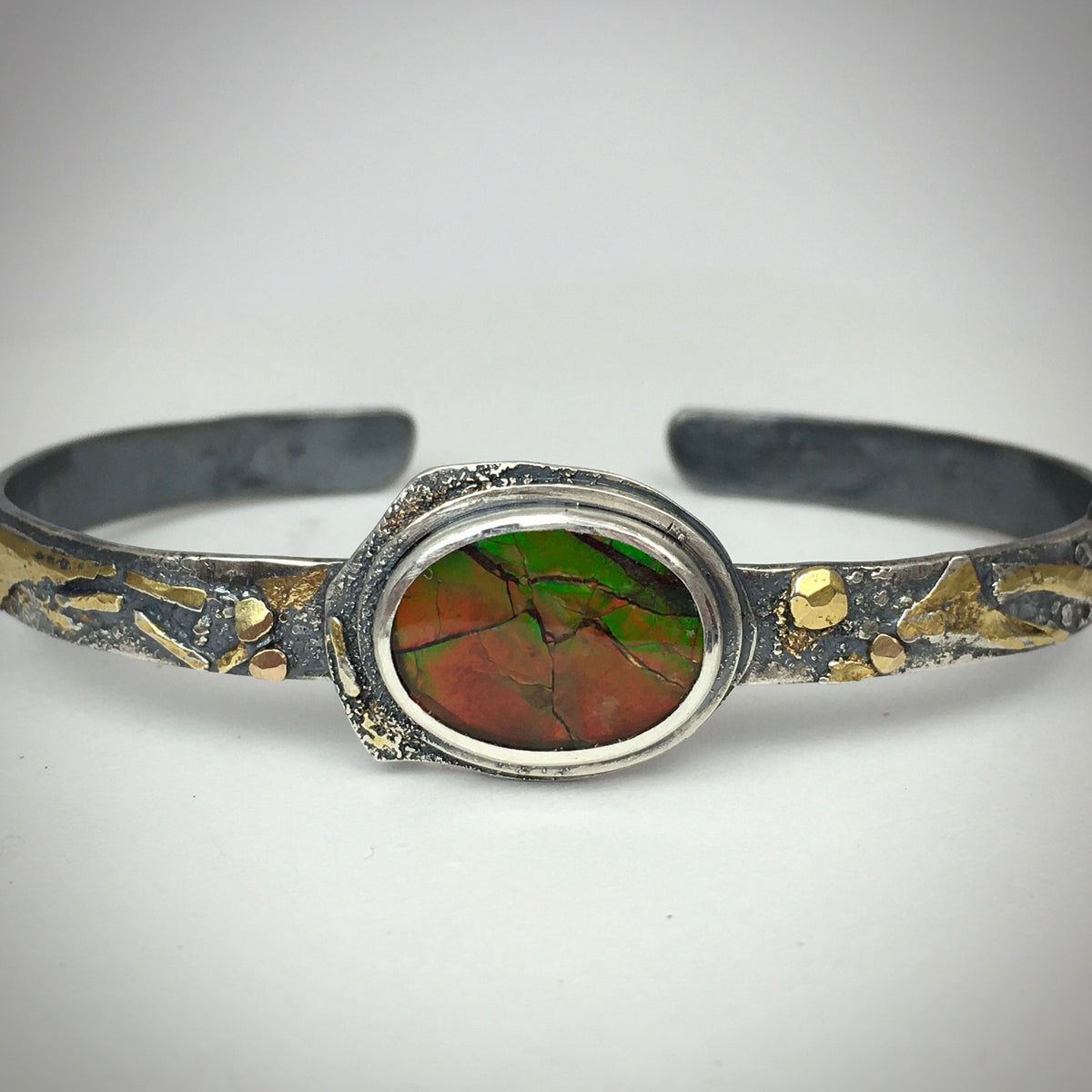 Orders Ammolite Cuff Bracelet - Must Read Description