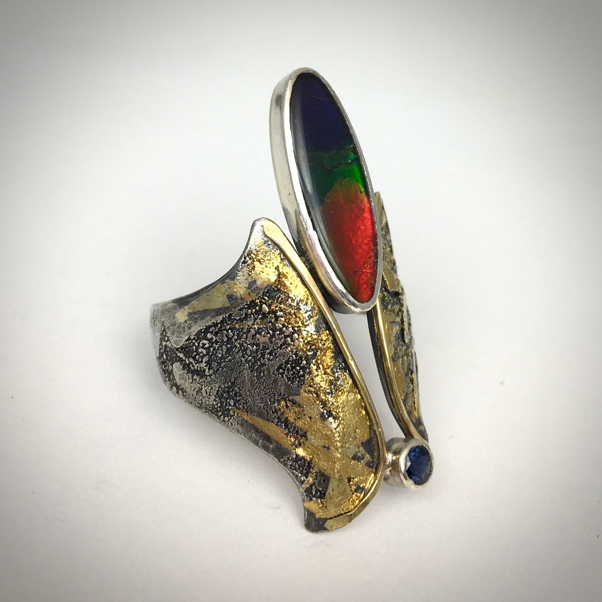 Quality Handcrafted Royal blue Sapphire Ring