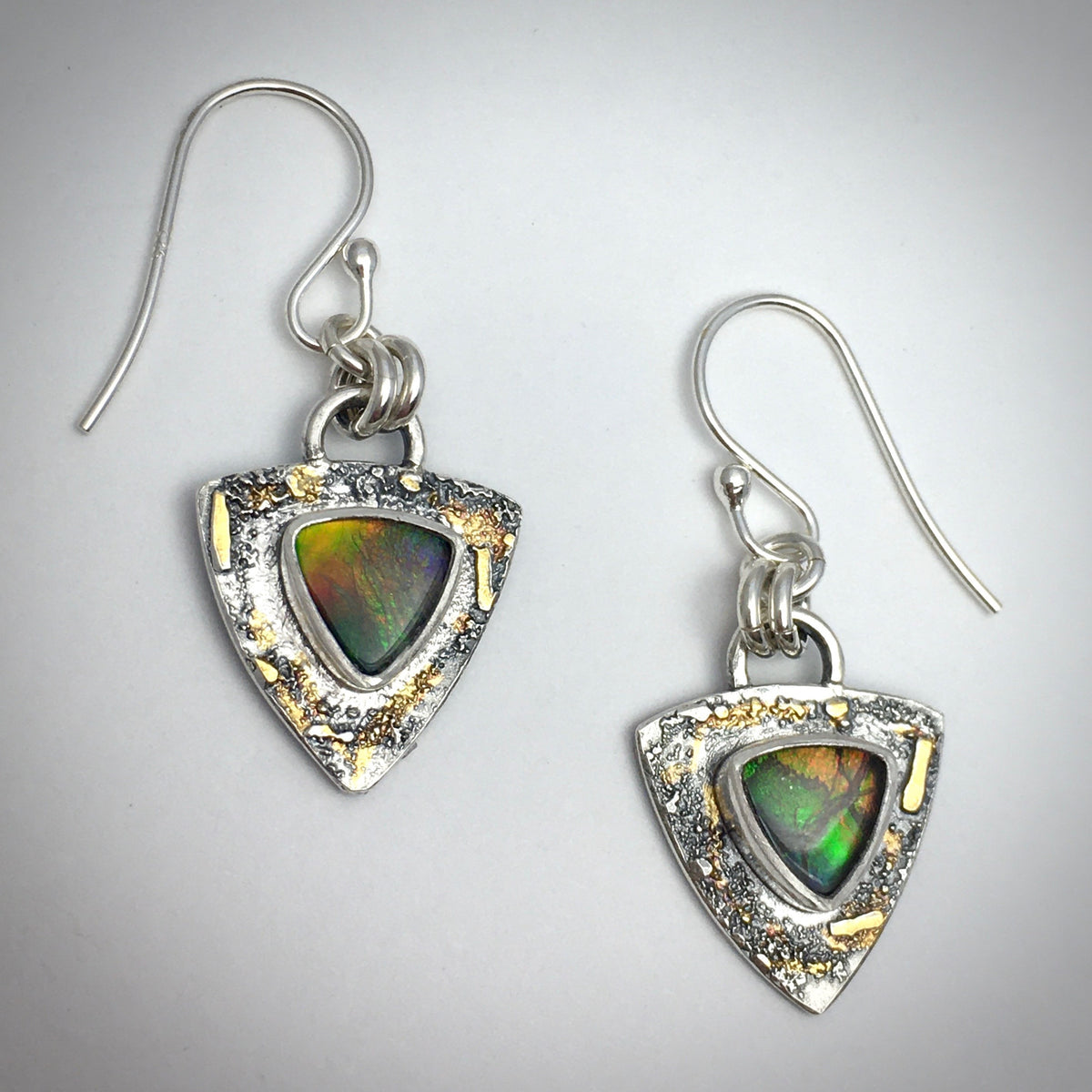 Pele Ammolite Earrings