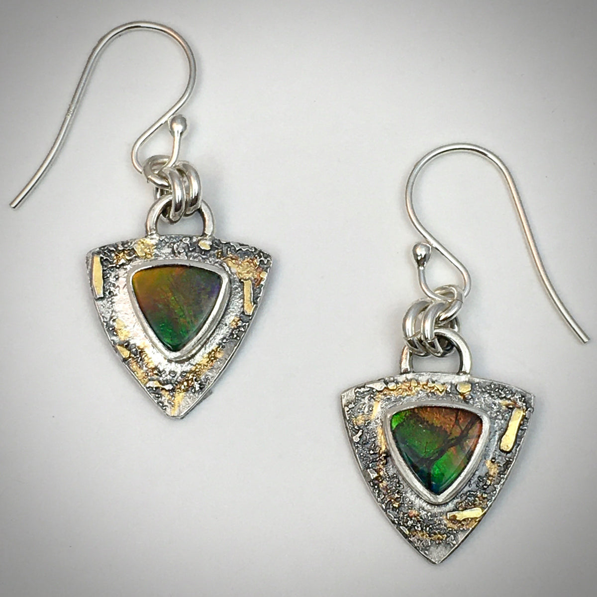Pele Ammolite Earrings