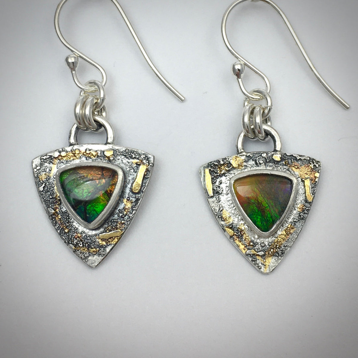 Pele Ammolite Earrings