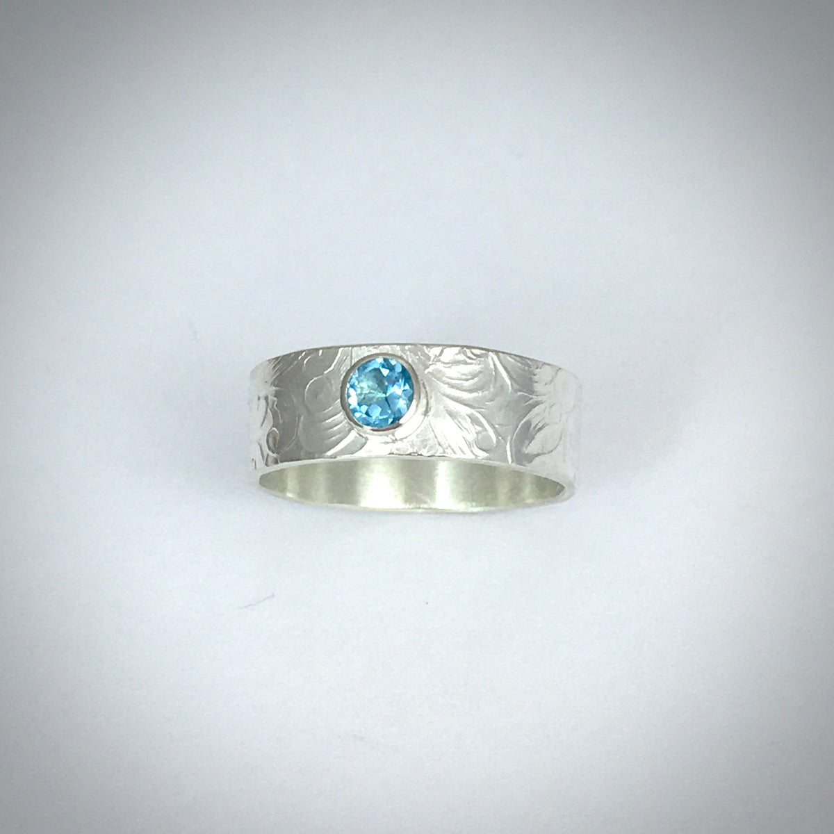 Quality Adelita Ring with Blue Topaz
