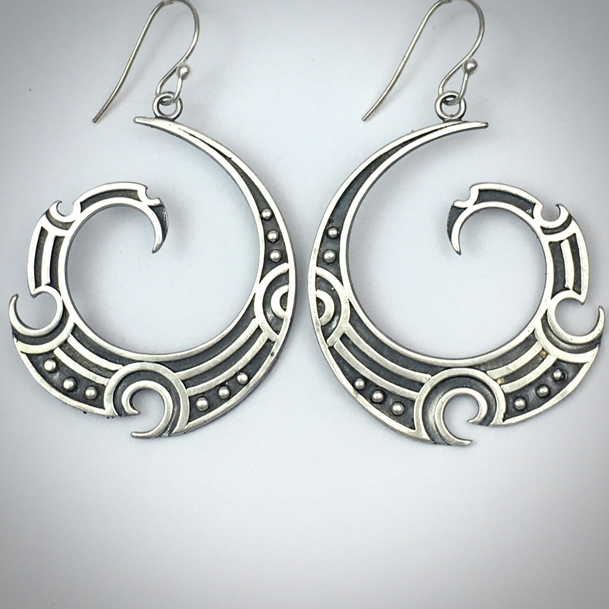 Quality handcrafted Spiral Earrings