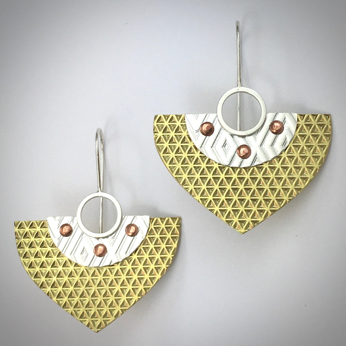 Athena Shield Earrings