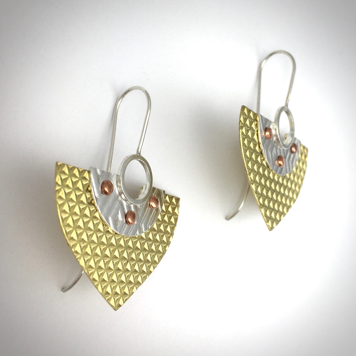 Athena Shield Earrings